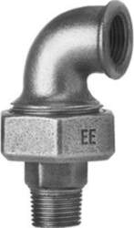 Galvanized elbow fitting WZ DN15 1/2