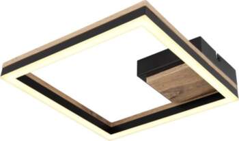 Globo LED Beatrix ceiling lamp black