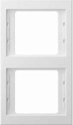 Hager BERKER double frame white -