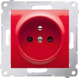 Hager LUMINA2 Single socket w/u 16A