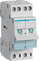 Hager Modular switch I-0-II 25A 2P