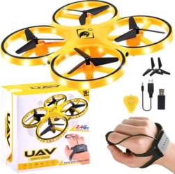 Hand-operated Drone + Quadrocopter  remote control