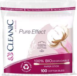 HARPER Cleanic Pure Effect cotton buds