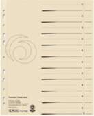 Herlitz Trennblatt A4 Manilakarton chamois 50er