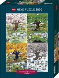 Heye Puzzle 2000 elementow - Cztery