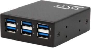 HUB USB Exsys EX-11246HMS - 6-portowy