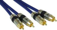 InLine Cinch Kabel AUDIO  vergoldete Stecker