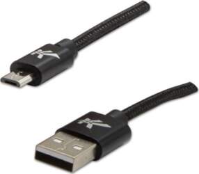 Kabel USB Logo USB-A - microUSB