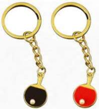 Keyring mini bat red/gold TH97005 4039316018764