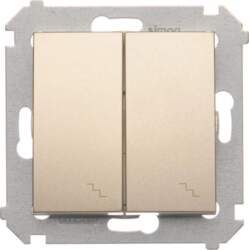 Kontakt-Simon Double stair switch with LED