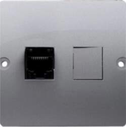 Kontakt-Simon Simon Basic computer socket single