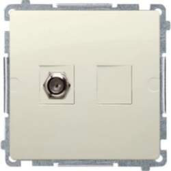 Kontakt-Simon Simon Basic single antenna socket