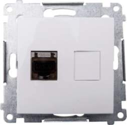 Kontakt-Simon Single computer socket SIMON54 RJ45