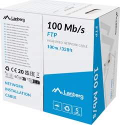 LANBERG Cable LAN FTP 100MB/S CCA