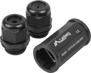 Lanberg RJ45 INLINE COUPLER IP67 CAT