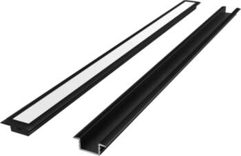 LED profilu komplekts  3 m  iebūvēts