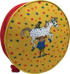 LEGO Pippi Round Backpack  cushioned shoulder