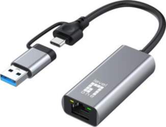 LevelOne Adapter USB-C + USB-A -