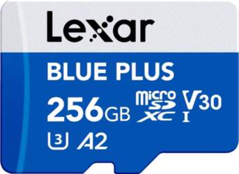 Lexar microSDHC Blue Plus UHS-I with