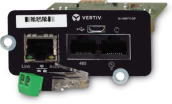 LIEBERT INTELLISLOT SNMP WEB CARD IS-UNITY-SNMP