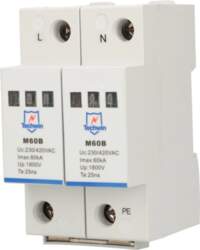 M60B2  Surge protector  60kA max discharge
