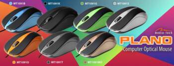 Media-Tech Plano mouse USB Optical 800