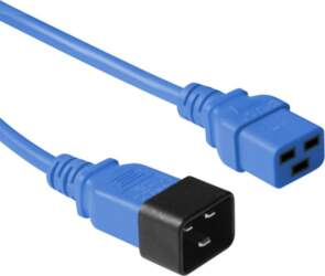 MicroConnect Blue power cable C20-F to