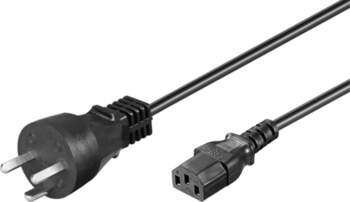 Microconnect PE120430 power cable Black 3