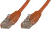 MicroConnect  U/UTP CAT6 3M Orange PVC