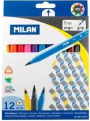 Milan Triangular markers  12 colors WIKR-040148