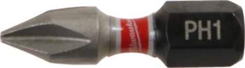 MILWAUKEE TIP PH1 x 25mm/ 3