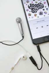 Mini Karaoke Microphone - Silver (US133-EU)