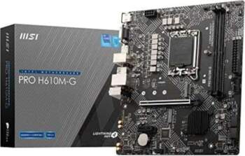 MSI PRO H610M-G                      (H610 S1700 mATX