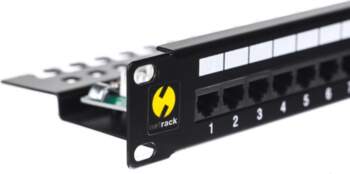 Netrack patchpanel 19`` 24 ports cat