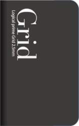 Notebook A6 grid Logical Prime Grid