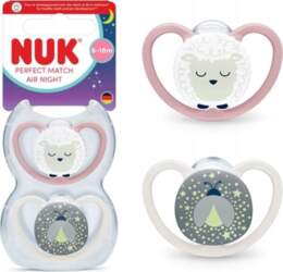 NUK NUK Pacifier USP 2EL 6-18M