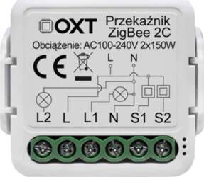 OXT Modul mini przekaznik 2 obwody