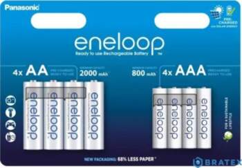 Panasonic Eneloop zestaw 4x AA 2000mAh
