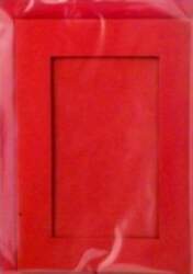 Passepartout card + red envelope 5