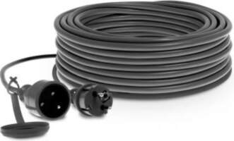 Plastrol Rubber workshop extension cable  single-socket