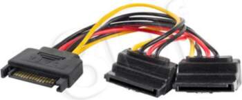 Power cable SATA - SATA 90``x2