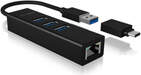 Raidsonic 4 Port Hub with USB