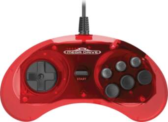Retro-Bit - SEGA MD Controller Crimson