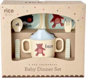 Rice - Melamine Baby Dinner Set
