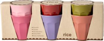 Rice - Melamine Cups - Assorted