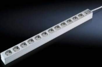 Rittal power strip 48.3cm 12-fold