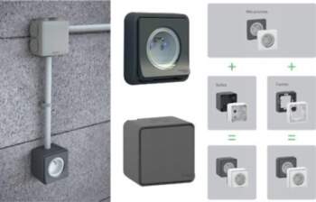 Schneider Electric Mureva Style Pushbutton with