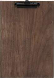 Securit Securit Registered  A4 WALNUT CLIP