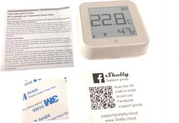 Shelly Plus HT Gen3  detector (cream)