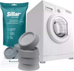 SILLAR anti-vibration pads gray set/4 pcs